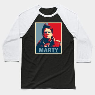 Back to the Future - Marty Baseball T-Shirt